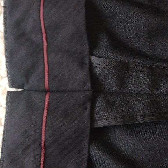 Louis Raphael Luxe Dark Gray Wool Dress Pants 38 - 30.25 - Picture 12 of 14